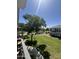 View from the balcony of a well manicured backyard at 15221 N Clubgate Dr # 2065, Scottsdale, AZ 85254