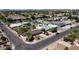 Neighborhood aerial with mature trees and close proximity to roads for easy commutes at 1644 W Roma Ave, Phoenix, AZ 85015
