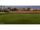 Picturesque view of the golf course community featuring expertly maintained green and surrounding homes at 22208 N San Ramon Dr, Sun City West, AZ 85375