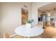 Cozy breakfast nook perfect for everyday meals with a great view of the kitchen area at 2320 S Forest Ave, Tempe, AZ 85282