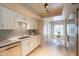 Kitchen features stainless steel appliances, subway tile backsplash, and an eat-in dining area at 2320 S Forest Ave, Tempe, AZ 85282