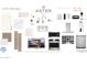 Selection board featuring kitchen cabinet, countertop, and faucet options from Aster Union Park at 2484 W Rowel Rd, Phoenix, AZ 85085