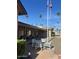 Exterior patio with seating, offering a place for residents to relax and socialize outdoors at 2700 E Allred Ave # R87, Mesa, AZ 85204