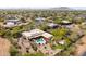 Expansive desert property with private pool, spa, gazebo, and lush green putting green at 37809 N 9Th Pl, Phoenix, AZ 85086