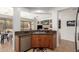 Kitchen featuring stainless steel appliances and breakfast bar at 41202 N Rolling Green Way, Anthem, AZ 85086