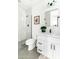 Stylish bathroom with a glass-enclosed shower, modern vanity, and sleek fixtures for a luxurious experience at 4817 N 35Th St, Phoenix, AZ 85018