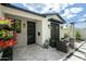 Relaxing outdoor patio space with seating, decor, and a stylish heater at 4817 N 35Th St, Phoenix, AZ 85018