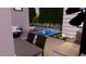 Stylish patio area with a grill station and a clear view of the pool, ideal for social gatherings at 4817 N 35Th St, Phoenix, AZ 85018