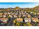 Overhead community shot with uniform landscaping, showcasing a Gathering friendly neighborhood at 5231 W Desperado Way, Phoenix, AZ 85083