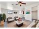 Cozy upstairs sitting area with modern decor, lots of light and an open floorplan at 544 N Alma School Rd # 28, Mesa, AZ 85201