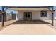 Covered patio, privacy fence and sliding glass door at 632 N 95Th St, Mesa, AZ 85207