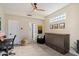 Multi-purpose bonus room featuring a murphy bed, and ample storage at 6579 E Shooting Star Way, Scottsdale, AZ 85266