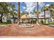 Community fountain surrounded by lush landscape, providing a relaxing community gathering spot at 7350 N Via Paseo Del Sur -- # O202, Scottsdale, AZ 85258