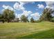 Open space with lots of green grass and mature trees in a beautiful community setting at 7350 N Via Paseo Del Sur -- # O202, Scottsdale, AZ 85258