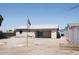 Spacious backyard with potential for landscaping and outdoor living, waiting for customization at 749 N 99Th St, Mesa, AZ 85207