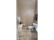 Half bathroom with toilet, sink, and decorative elements at 7521 S 31St Pl, Phoenix, AZ 85042
