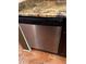 A stainless steel dishwasher featuring multiple wash cycles and dark wood cabinetry at 12123 W Bell Rd # 337, Surprise, AZ 85378