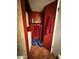 Practical laundry room with a washer, dryer, shelving, and utilitarian decor at 12123 W Bell Rd # 337, Surprise, AZ 85378