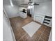 Living room featuring tile flooring and a fireplace at 125 S 56Th St # 75, Mesa, AZ 85206