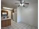 Open kitchen layout featuring granite countertops and an adjacent dining area at 1633 E Lakeside Dr # 39, Gilbert, AZ 85234