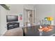 Bedroom with a large tv, a black desk and Lego toys at 21014 W Cora Vista --, Buckeye, AZ 85396