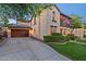 View of the side of the property and the driveway, with solar panels visible on the roof at 21104 W Sage Hill Rd, Buckeye, AZ 85396