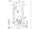 Real estate site plan displaying property lines, setbacks, driveway, and outdoor living space at 25160 N 171St Ln, Surprise, AZ 85387
