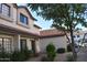 This townhome boasts a well-maintained exterior and a red tile roof at 2941 N Oregon St # 12, Chandler, AZ 85225
