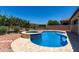 Beautiful pool with a spa at 3796 E Rakestraw Ln, Gilbert, AZ 85298