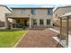 Expansive backyard with covered patio, outdoor seating, gravel and mature trees at 5136 W Trotter Trl, Phoenix, AZ 85083