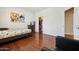 Spacious bedroom showcasing a walk-in closet and hardwood floors at 5136 W Trotter Trl, Phoenix, AZ 85083
