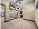 Bonus room with floor to ceiling mirror, pull-up bar and wet bar area at 5615 N Invergordon Rd, Paradise Valley, AZ 85253
