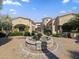 Beautiful home exterior showcasing the fountain and landscaping at 5615 N Invergordon Rd, Paradise Valley, AZ 85253