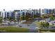 Street view of contemporary apartments and condominiums, showcasing a modern urban living environment at 5704 E Aire Libre Ave # 1246, Scottsdale, AZ 85254