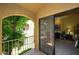 Balcony view into home showcasing living area at 6945 E Cochise E Rd # 117, Paradise Valley, AZ 85253