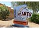 San Francisco Giants Baseball Complex sign showcases the community's recreational amenities at 6945 E Cochise E Rd # 117, Paradise Valley, AZ 85253