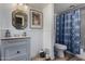 Well-lit bathroom with updated vanity and fixtures at 7604 N 46Th Ave, Glendale, AZ 85301