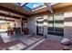 Charming outdoor patio with comfortable seating and a covered area for relaxation and enjoyment at 7604 N 46Th Ave, Glendale, AZ 85301