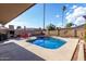 Inviting backyard pool surrounded by a patio area, perfect for enjoying sunny days and outdoor gatherings at 7604 N 46Th Ave, Glendale, AZ 85301