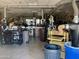 Inside the community Wood Shop at Golden Vista Resort, many saws and tools are ready to use at 786 Cinnabar Dr, Apache Junction, AZ 85119