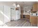Spacious breakfast nook features a pantry, a refrigerator, and view of the kitchen at 10431 E Morning Star Dr, Scottsdale, AZ 85255