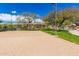 Sand volleyball court in the community with mature trees at 10431 E Morning Star Dr, Scottsdale, AZ 85255