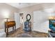 Office area with an antique desk and access to the bathroom at 1081 W Stephanie Ln, San Tan Valley, AZ 85143