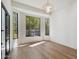 Bright bedroom with large windows overlooking lush greenery at 11143 E Onyx Ct, Scottsdale, AZ 85259