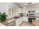 Beautiful kitchen featuring granite counters, stainless steel appliances, and tile backsplash at 1245 E Emile Zola Ave, Phoenix, AZ 85022