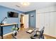 Office with dual work stations and good built-in storage at 1329 E Catalina Dr, Phoenix, AZ 85014