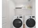 Functional laundry room equipped with modern washer and dryer units and ample storage space at 16875 N 12Th St # 31, Phoenix, AZ 85022