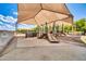 Community playground featuring shade structures, slides and games for children of all ages to enjoy at 1733 N Miller Rd, Scottsdale, AZ 85257