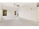 Bedroom with natural light, white walls, carpeted flooring, and a ceiling fan at 1896 E Stephens Dr, Tempe, AZ 85283