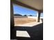 A view of a backyard that is level and ready for landscaping at 24088 S 218Th Pl, Queen Creek, AZ 85142